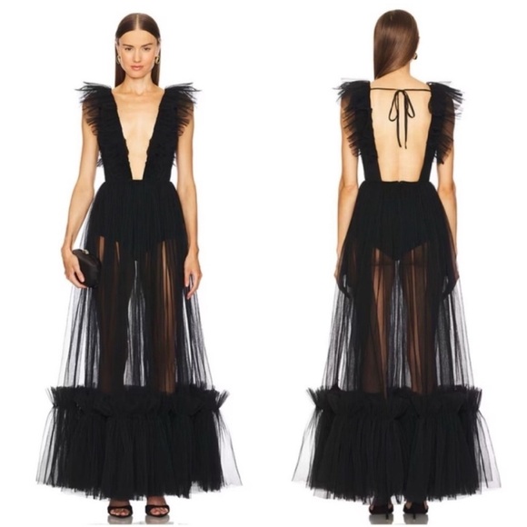 Michael Costello Dresses & Skirts - Michael Costello x Revolve Annistyn Gown Black